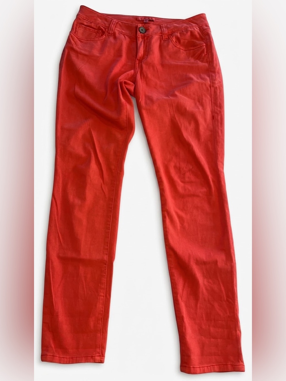 CAbi Men's Slim Red Jeans